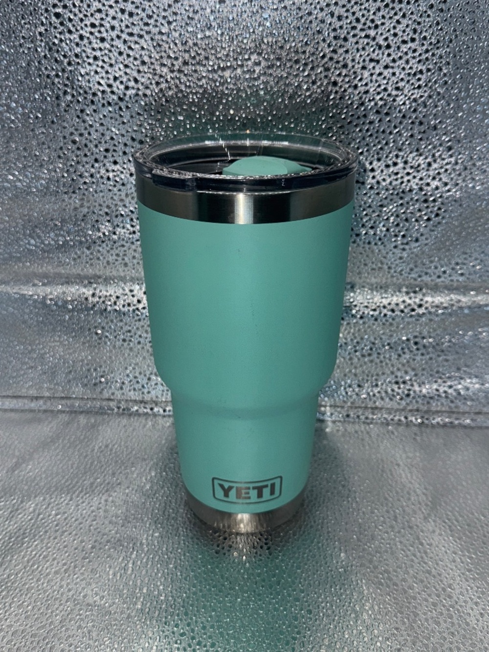 YETI Rambler 30 oz Tumbler Seafoam Green MagSlider Lid Stainless Steel